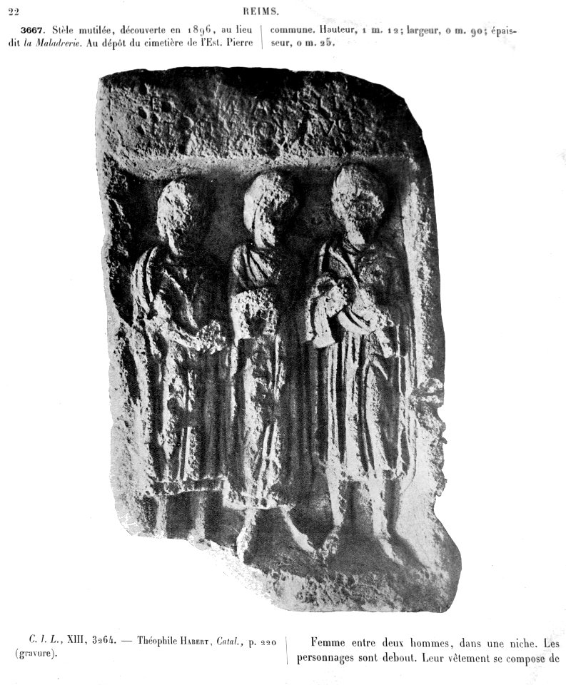 Bas-reliefs statues bustes de la Gaule 86315