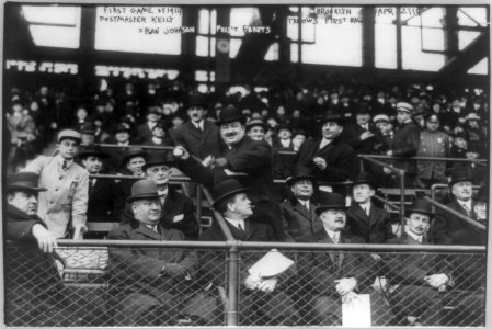 Baseball - opening day. LCCN2001704416