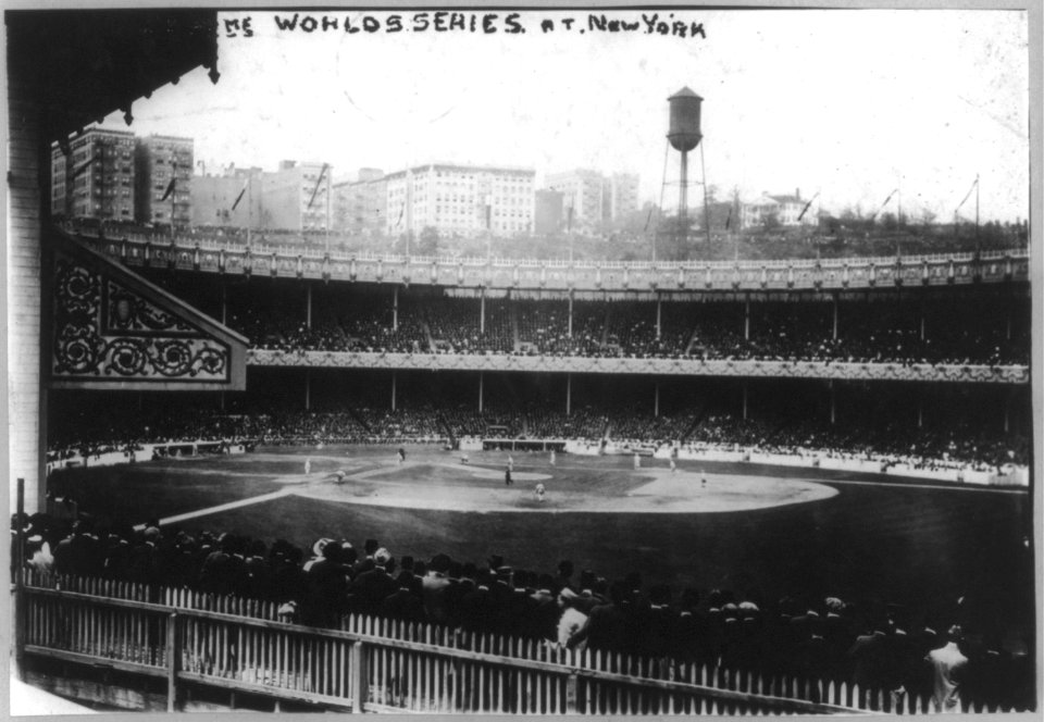 Baseball parks - Polo Grounds during World Series game, 1913 LCCN97518648