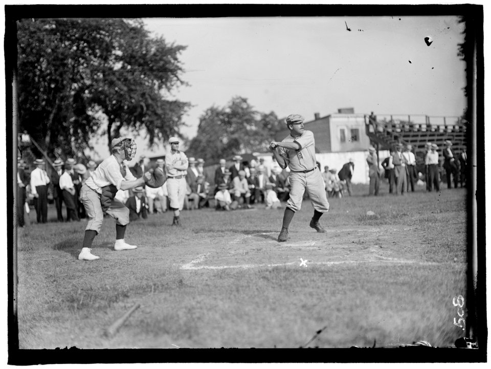 BASEBALL, CONGRESSIONAL. LONGWORTH, NICHOLAS, REP. FROM OHIO, 1903-1913, 1915- LCCN2016863420