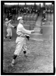 BASEBALL, PROFESSIONAL PLAYERS. JOE WOOD LCCN2016864555