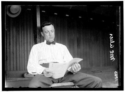 BASEBALL, PROFESSIONAL. JAMES McALEER, FORMER MANAGER, WASHINGTON TEAM LCCN2016863969