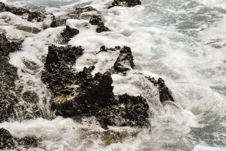 Sea shore rock