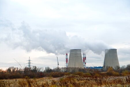 Heat pollution sky