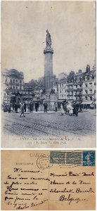 14 – Lille. – Colonne Commémorative du Siège de Lille, dite La Déesse - Édit. P.-L. vº rº