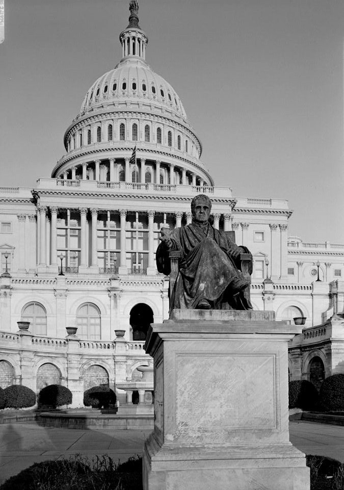 14. DETAIL, WEST FRONT, CENTRAL SECTION, PORTICO AND DOME