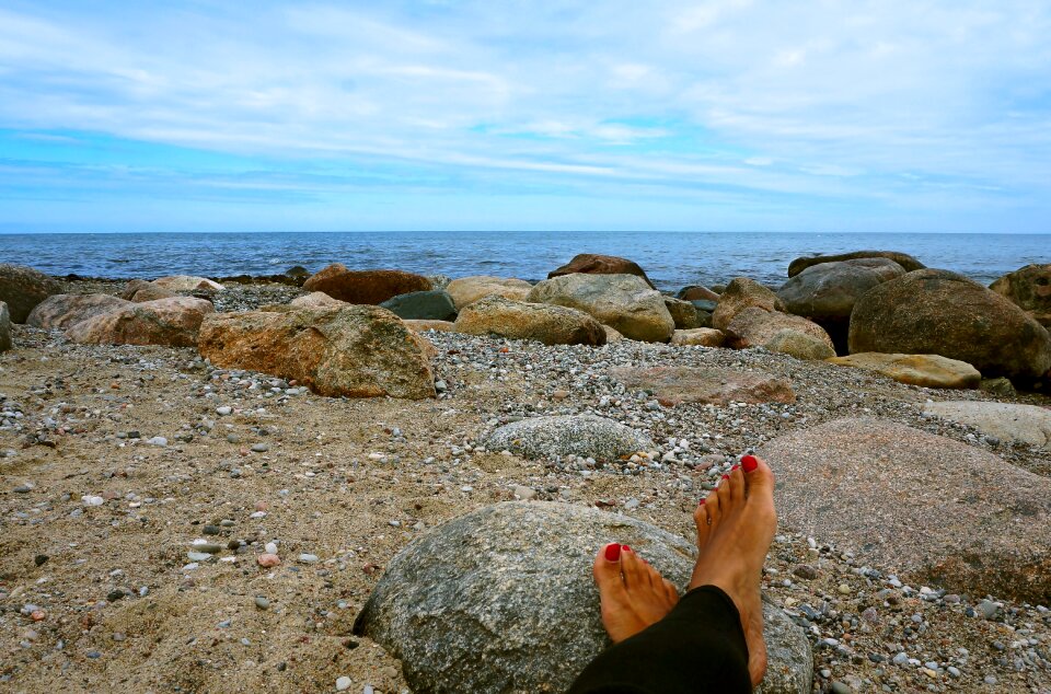 Sea stone beaches