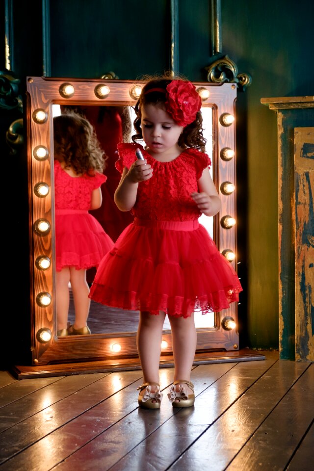 Daughter girl bow
