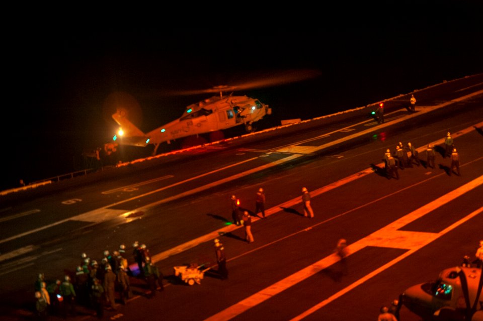 140912-N-TP834-186 USS Carl Vinson rescue operations western Pacific Ocean 09-12-2014