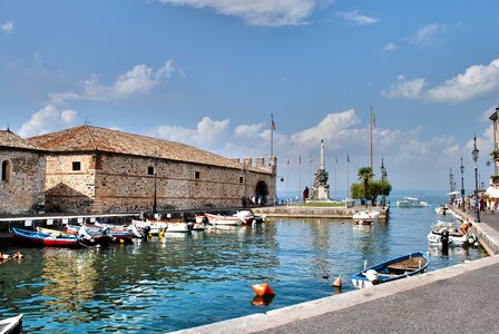 Harbor boat tourism photo