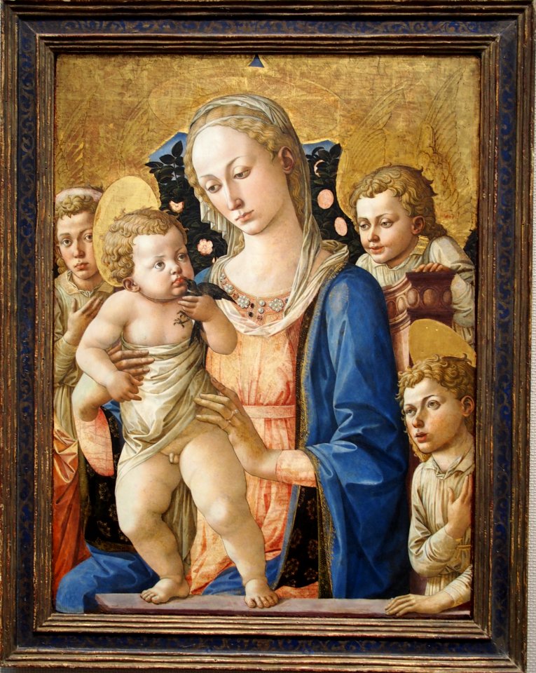 1455 Pesellino Madonna & Child with Saint John Toledo