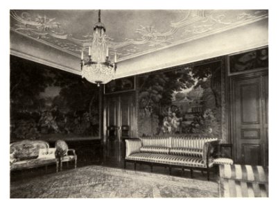 146 Basel. — Saal in einem Patrizierhause der Rittergasse photo