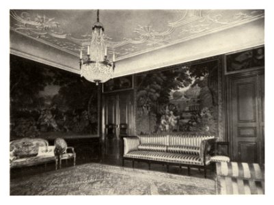 146 Basel. — Saal in einem Patrizierhause der Rittergasse