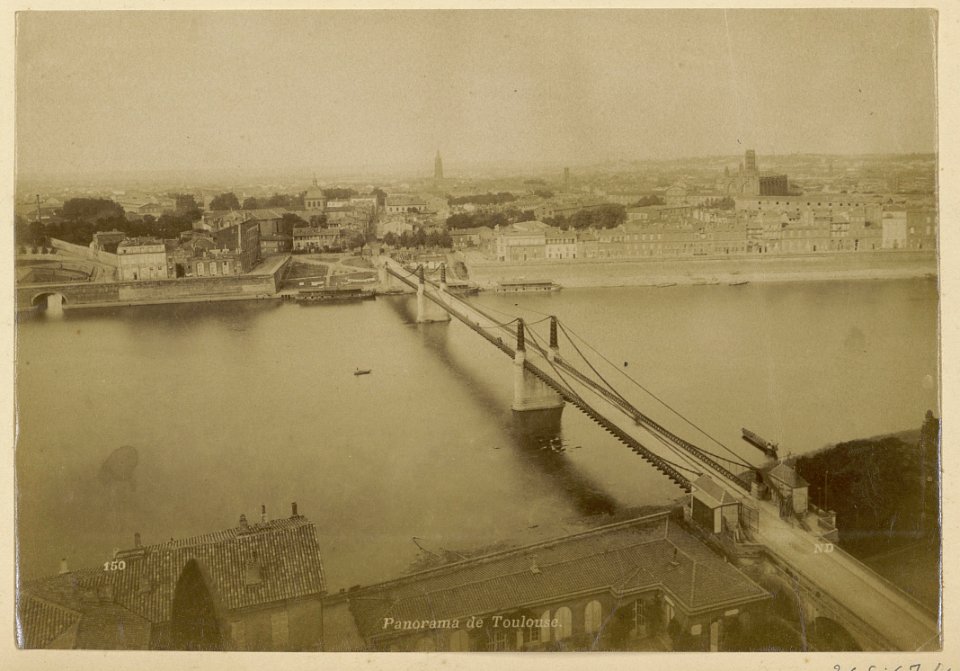 150. Panorama de la Garonne. - FRAC31555 26Fi67 04