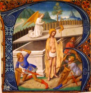 1500-25 Initial B Cluny