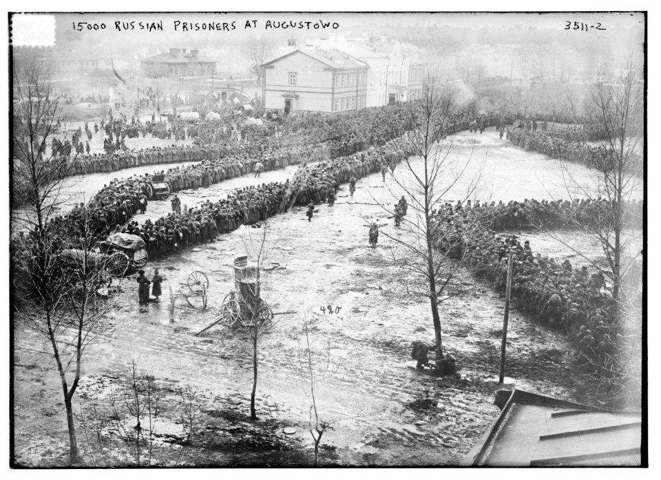 15000 Russian prisoners at Augustowo LCCN2014699194