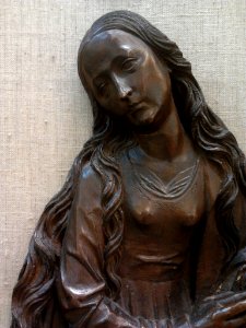 Riemenschneider Madonna from the Annunciation scene (detail)