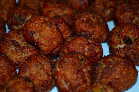 Meatballs fried salento aradeo