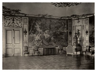 151 Ansbach. — Kgl. Schloß, Gobelinzimmer, um 1745