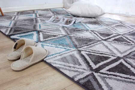 Carpet scene pattern