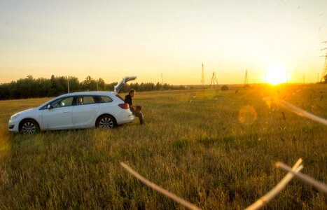 Horizon outdoor nature photo