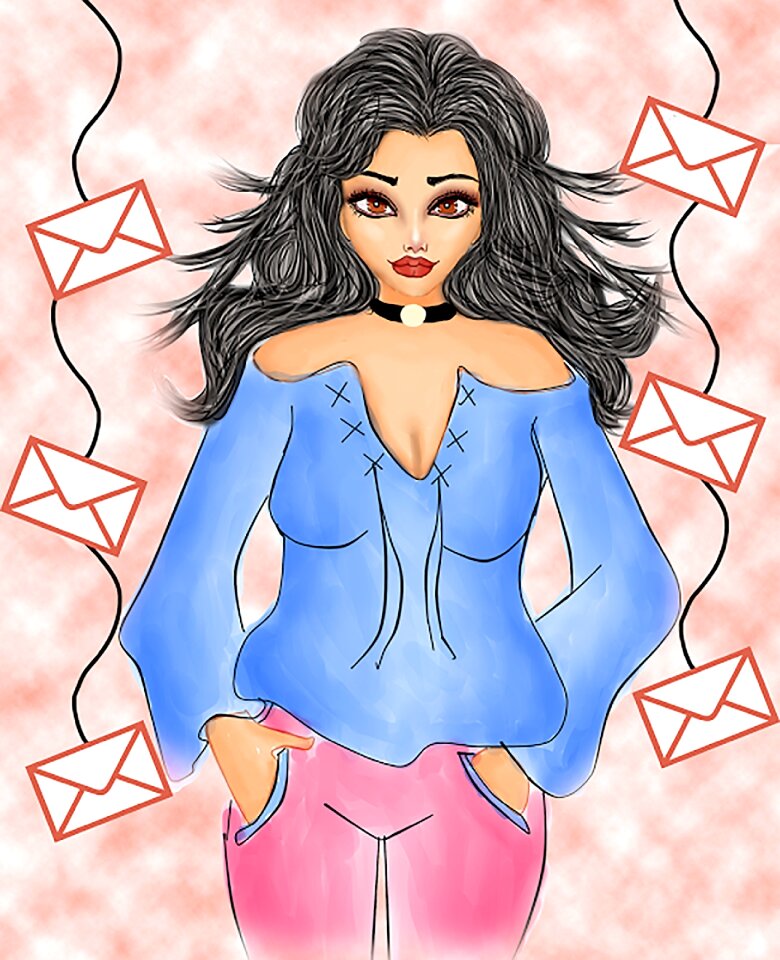 Cartas chica draws