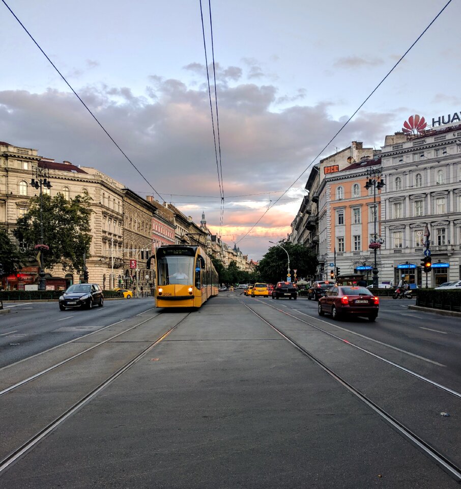 Urban tourist cityscape
