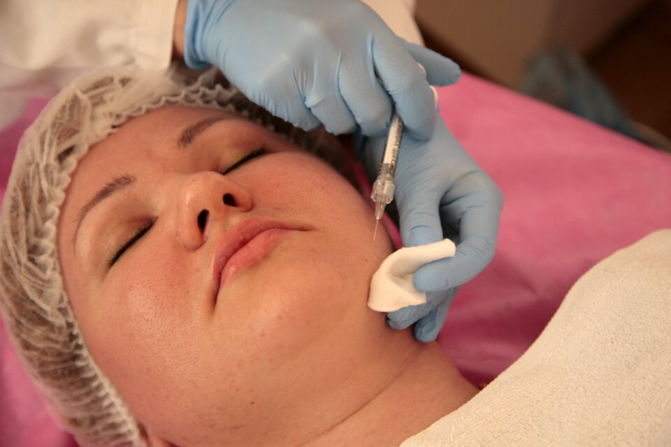Cosmetology beauty shots dermatologist