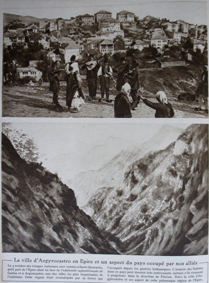 153 12 Argyrocastro prit par les italiens