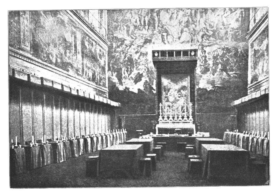 154a Sistine voting 1903