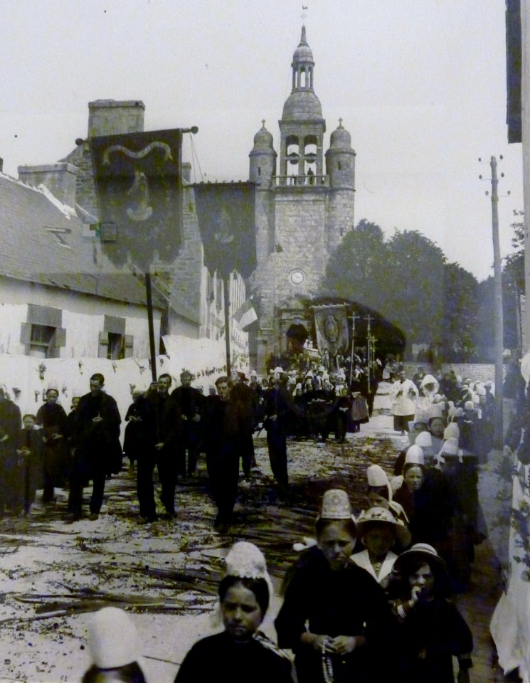 159 Musée breton Jacques de Thézac Procession de la Fête-Dieu Combrit