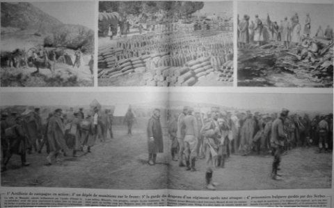 158 8&9munitions prisoniers bulgares et Serbes