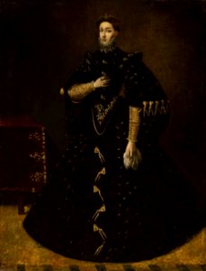Spanish Lady in black