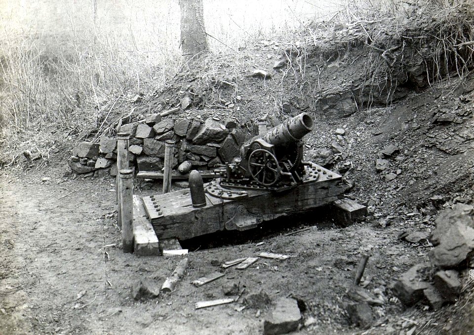 15cm Mörser. Podgorahöhe. (Anfang April 1819.) (BildID 15664572)