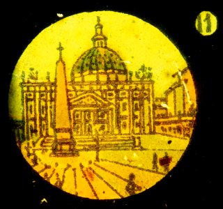 16 picture frame with Churches, series 1 no 11