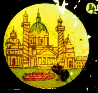 16 picture frame with Churches, series 2 no 4