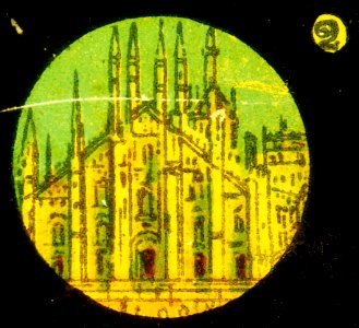16 picture frame with Churches, series 1 no 2