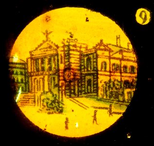16 picture frame with Buildings and Landscapes, no9