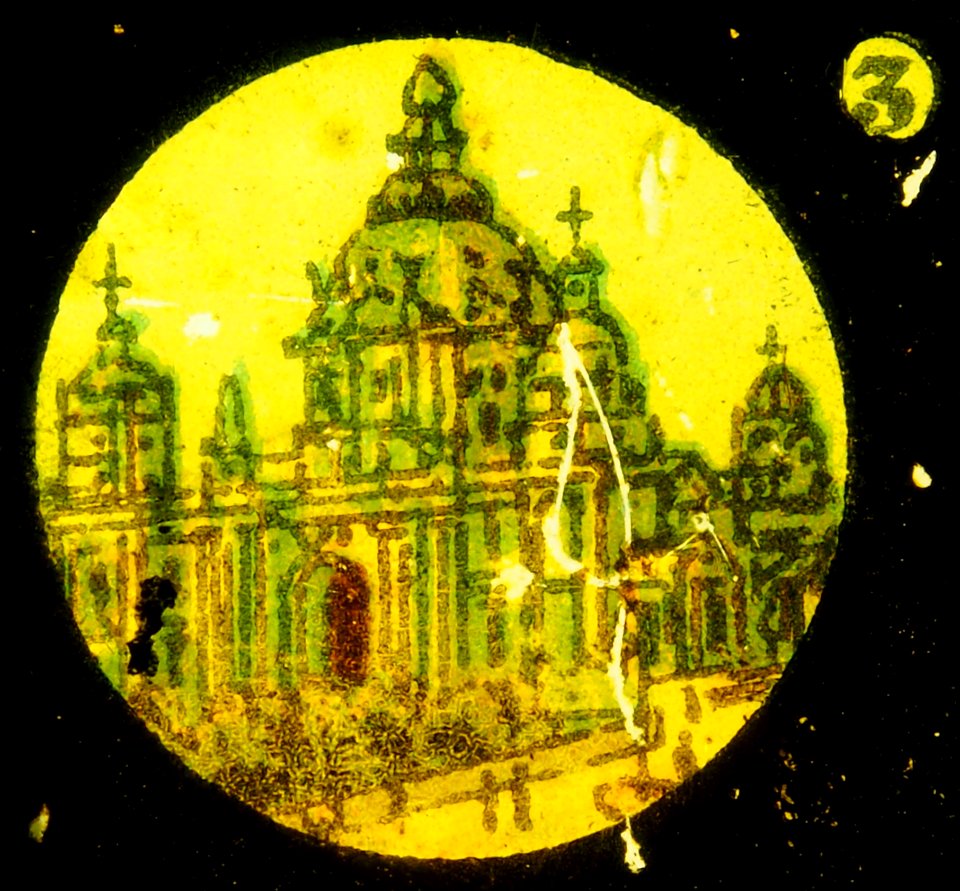 16 picture frame with Churches, series 1 no 3