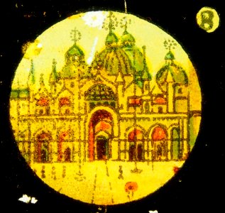16 picture frame with Churches, series 1 no 8