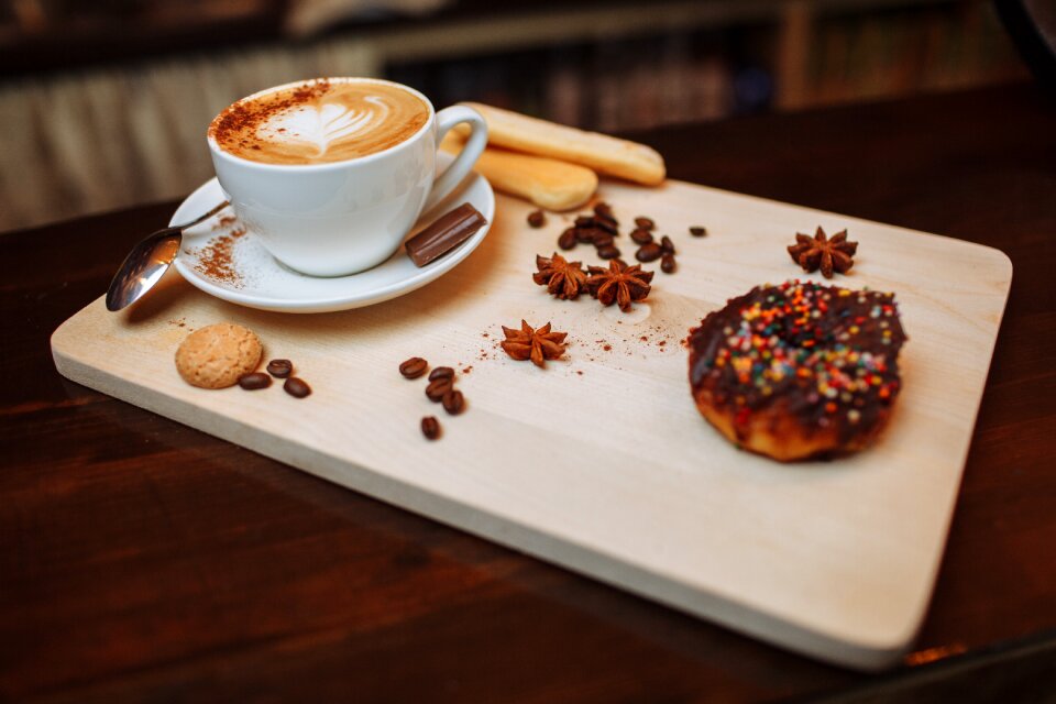 Breakfast cappuccino nutrition