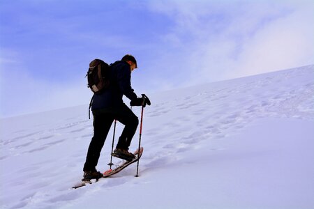 Winter fun adventure photo