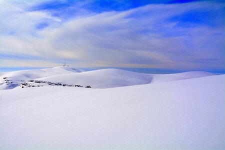 Winter sky nature