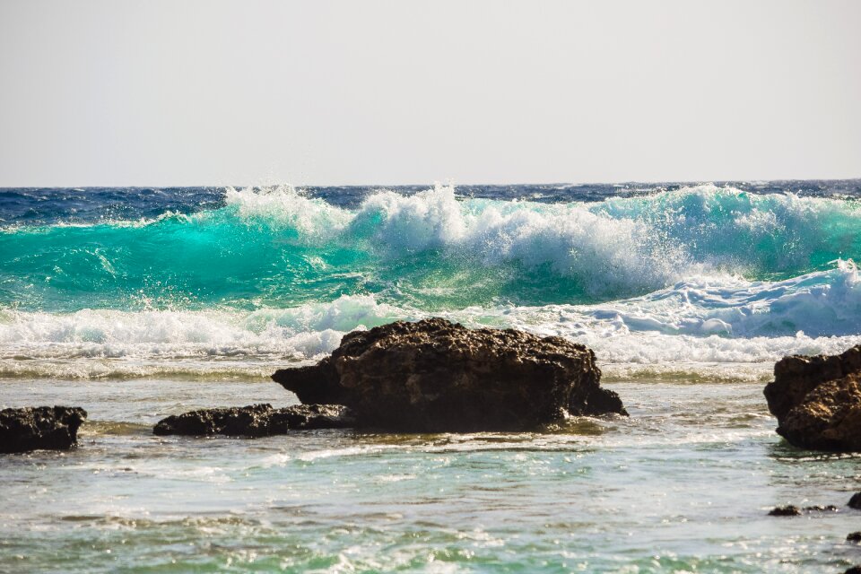 Seashore wave nature