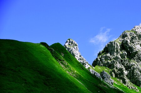 Alpine allgäu alps nature photo