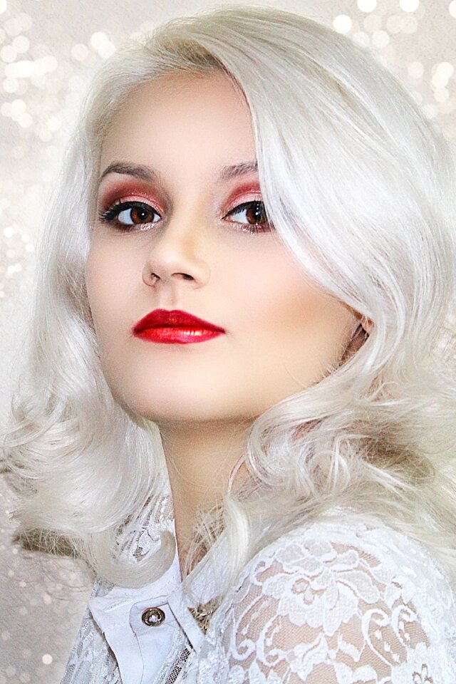 Woman portrait model