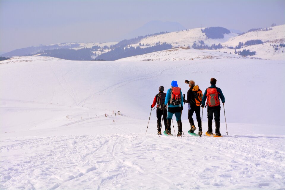 Excursion snow winter