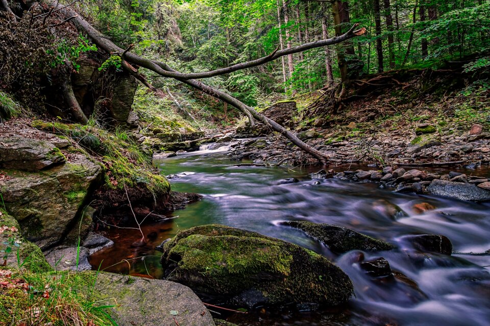 Müglitz water long exposure