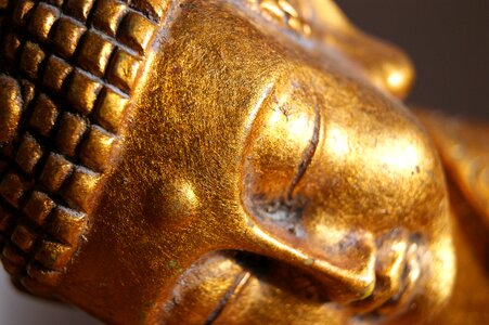 Buddha statue gold
