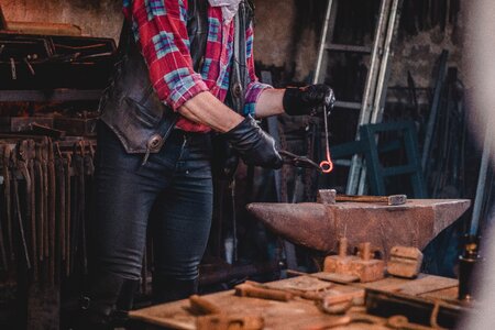 Industry blacksmith handmade photo